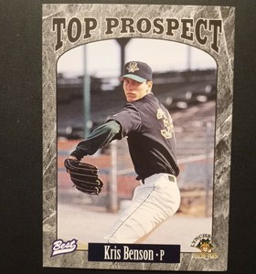 1997 Best Carolina League Top Prospects Kris Benson #1 Lynchburg Hillcats 
