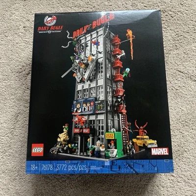 LEGO 76178 Daily Bugle Marvel Spider-Man 25 Minifiguras - Nuevo Sellado en Caja Retirado Foto 1 de 4