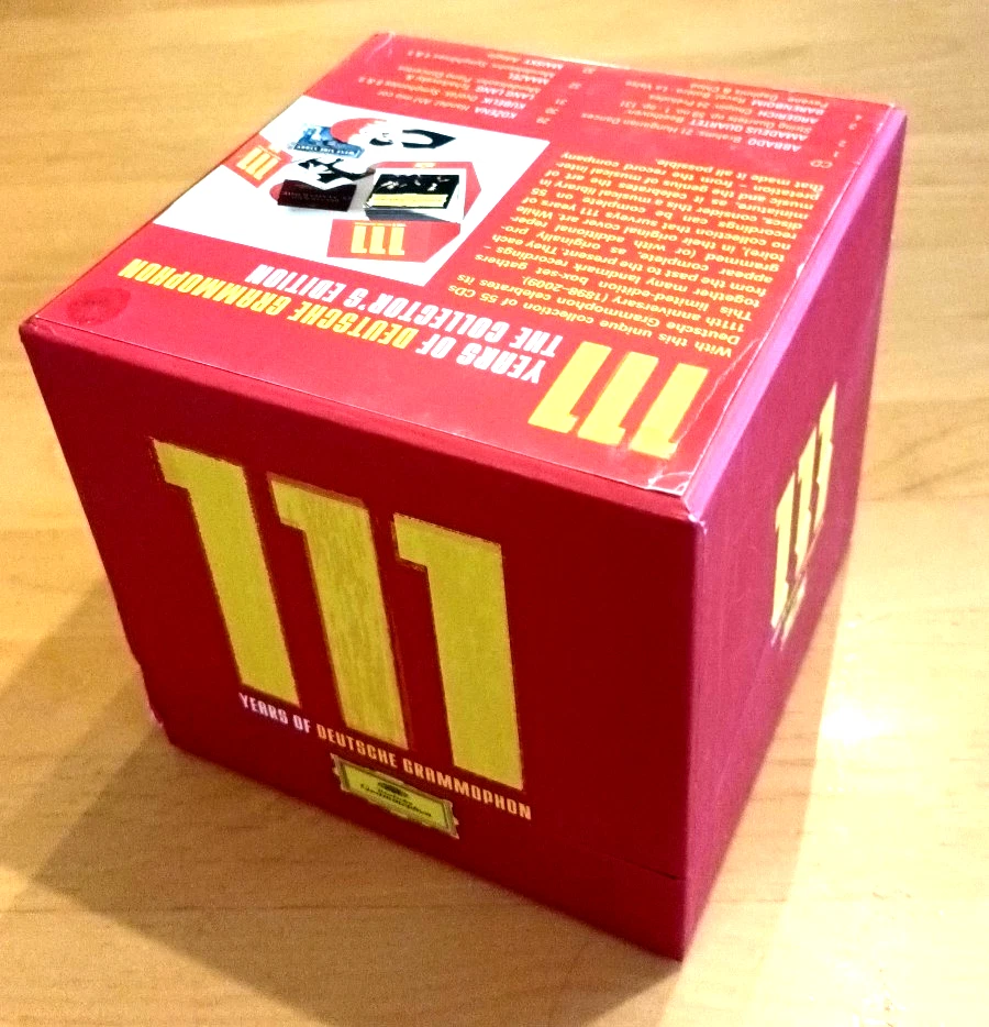 55 CD-Box++111 YEARS OF DEUTSCHE GRAMMOPHON++RAR++TOP-Zust.++Collector's Edition - Bild 1 von 3