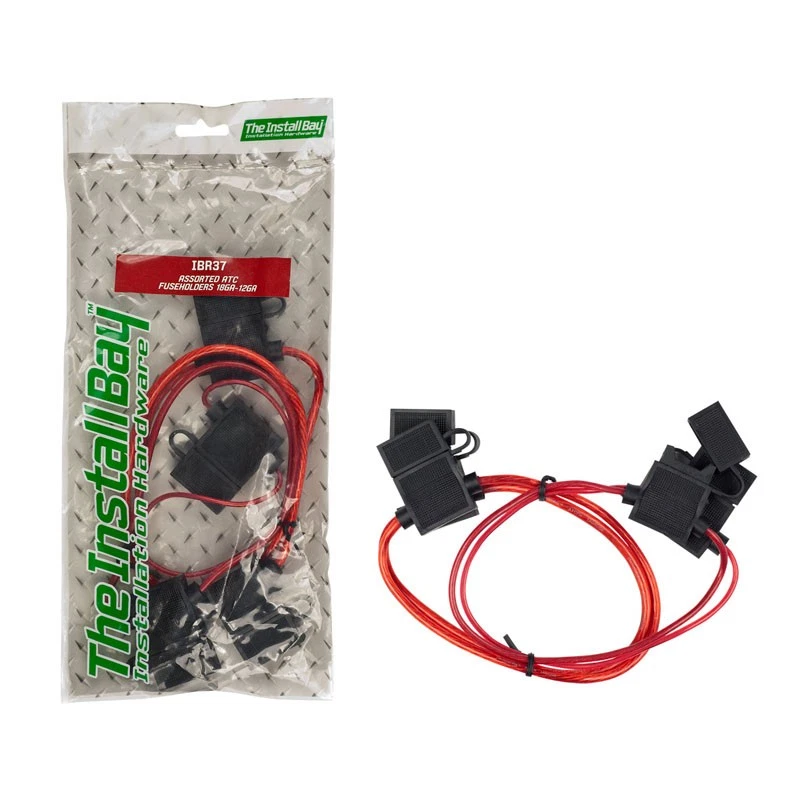 Metra Install Bay IBR37 Assorted Atc Fuse Holders 18Ga-12Ga 1 Bag Of 4 Pcs New - Image 1 of 1