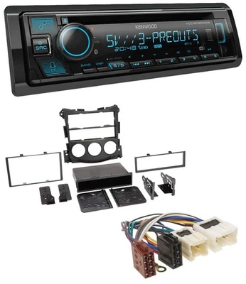 Kenwood Bluetooth USB CD MP3 DAB Autoradio für Nissan 370Z (ab 2009) - Bild 1 von 4