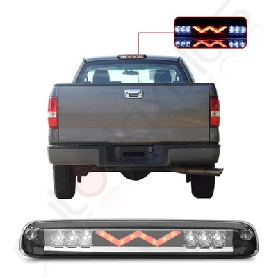 Tercera luz de freno LED transparente lámpara de carga para 99-06 Chevy Silverado GMC Sierra 1500 Foto 1 de 4