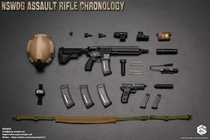 1:6 Easy & Simple NSWDG Assault Rifle Chronology Set A for 12" Figures 06046A - Picture 1 of 9
