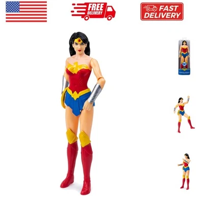 Figura de acción de Wonder Woman de 12 pulgadas, juguetes para niños y niñas Foto 1 de 4