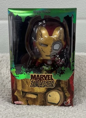 Hot Toy Cosbaby Marvel Zombie Iron Man, Nuevo En Caja Sellada, Vendedor de EE. UU. Foto 1 de 4