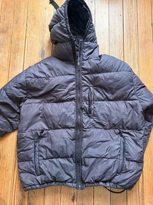 Cabelas Premium Northern Goose Down Hooded Jacket Coat Men’s Large Baffled - Image 1 of 4