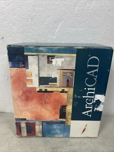 Vintage Graphisoft ArchiCAD 5.0 Architect Software 3D Windows 95 MacOS - Afbeelding 1 van 9