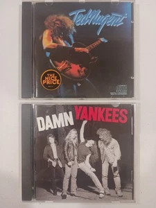 Ted Nugent + Damn Yankees (2 CD Lot) Self-Titled Hard Rock Heavy Metal Hair 70s  - Picture 1 of 18