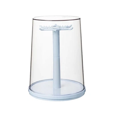 Vitrina Giratoria para Muñeco de Peluche Llavero Organizador Vitrina a Prueba de Polvo Bl... Foto 1 de 4