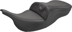 Saddlemen CF Road Sofa Seat Carbon for 1997-2007 Harley Davidson FL w/o Backrest - Picture 1 of 3