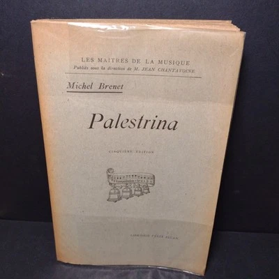 Palestrina, Michel Brenet -Fifth Edition French Paperback - 1919 - Image 1 of 4
