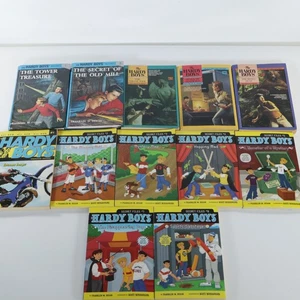Lot of 12 Mixed Hardy Boys Books Franklin Dixon Hardcover Softcover - Picture 1 of 4