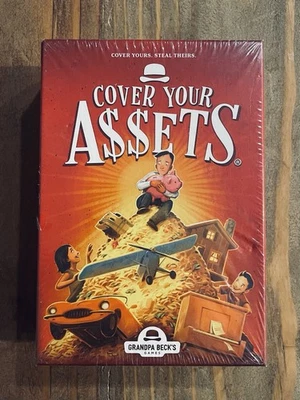Cover Your Assets Card Game by Grandpa Beck’s – Family Party Game – New & Sealed - Image 1 of 4