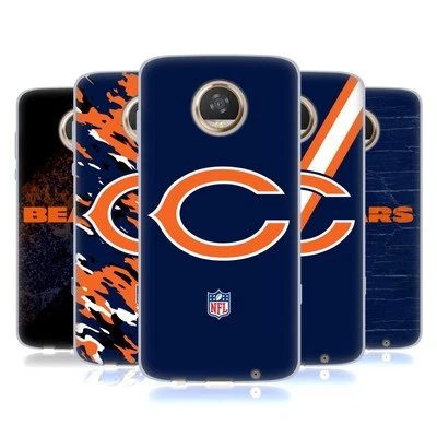 FUNDA DE GEL SUAVE OFICIAL DE LA NFL CHICAGO BEARS LOGO PARA TELÉFONOS MOTOROLA Foto 1 de 4