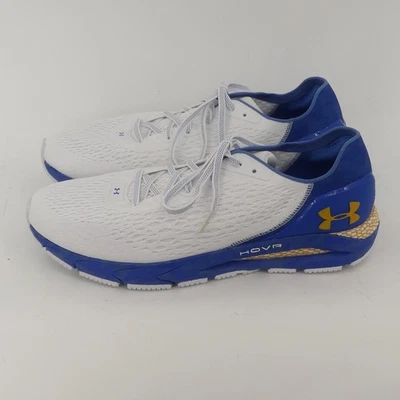 Under Armour HOVR Sonic UCLA Shoes Mens 12.5 White Blue Gold Running Bluetooth - Image 1 of 4