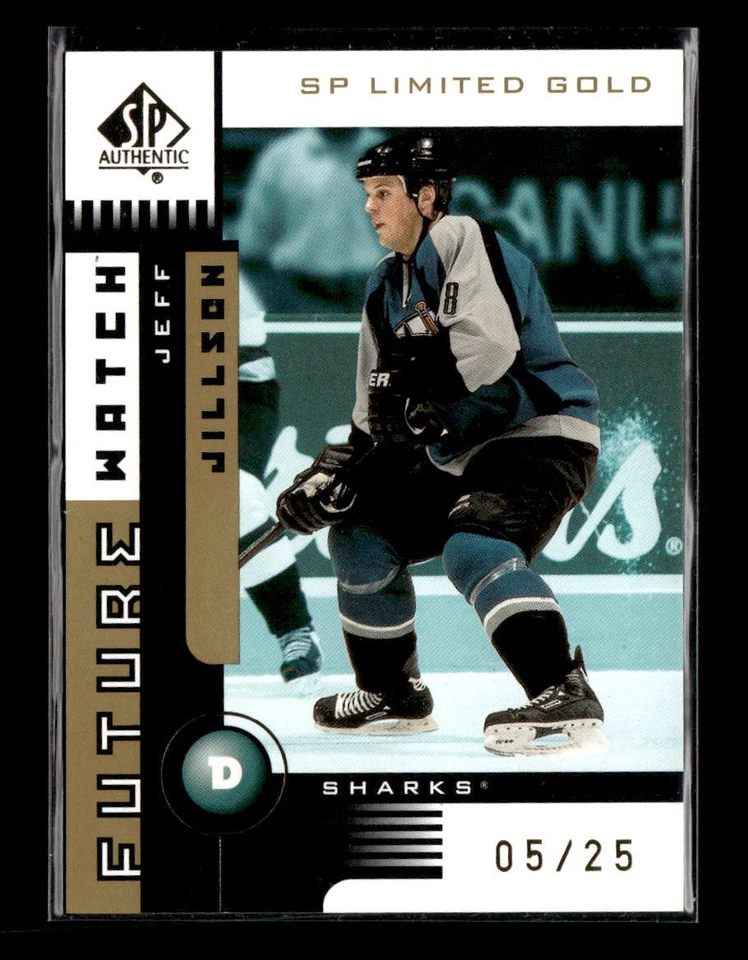 2001-02 SP Authentic #170 Jeff Jillson Limited Gold #/25 - Image 1 of 2