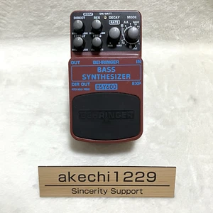 Pedal de guitarra sintetizador de bajo Behringer BSY600 usado probado - Imagen 1 de 3