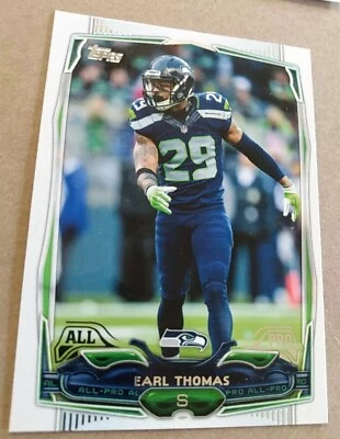 2014 Topps #283 EARL THOMAS - Seattle Seahawks Football Card  - Image 1 of 4