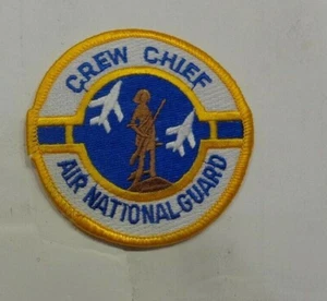 AIR FORCE PATCH, CREW CHIEF, VERMONT AIR NATIONAL GUARD, COLOR - Bild 1 von 1