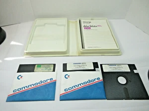 vintage 1982 Timeworks Word Writer software Commodore 128 manual floppy disks - Picture 1 of 11