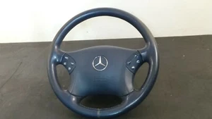 Y7153 Mercedes W203 C Klasse Lederlenkrad SRS Airbag Multifunktionslenkrad - Picture 1 of 7