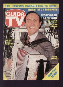 GUIDA TV MONDADORI 7/1993 PIPPO BAUDO SANREMO FESTIVAL RAI MEDIASET MONTECARLO  - Picture 1 of 1