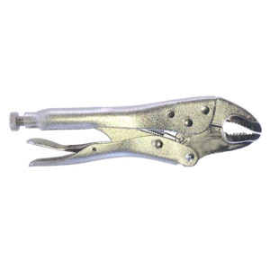 Locking Vice Grip Pliers 7" Inch Long Curved Jaw (Quality) - Picture 1 of 3