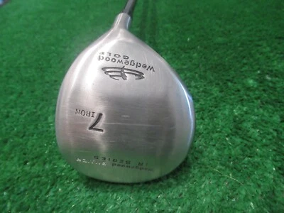 WEDGEWOOD SILVER IR SERIES 34* HYBRID 7 IRON GOLF CLUB REGULAR GRAPHITE RH - Image 1 of 4