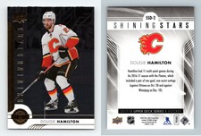 Dougie Hamilton #SSD-2 Upper Deck 2017-18 Series 1 Hockey Shining Stars Card