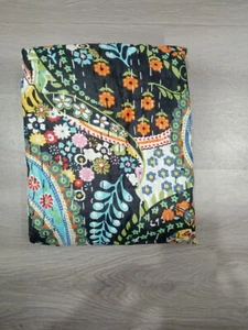 Indian Paisley Print Single Double Size Kantha Quilt Cotton Throw Bedding Quilt - Picture 1 of 4