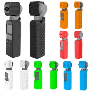 Silicone Protective Case Cover with Lens Cover and Wristband for DJI Osmo Pocket - Picture 1 of 7