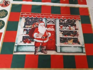 New - 100% Cotton Ex Large Christmas Advent Calendar Fabric Panel W 44" x L 36" - Picture 1 of 5