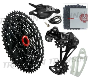 (4pcs) SRAM NX Eagle Groupset 12-speed w/ SunRace CSMZ800 11-51T Cassette  - Picture 1 of 1