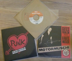 Lot: 3x 7" BRAINDEAD Dub & FRANZ WITTICH Punk & MOTORMUSCHI Problem recharge gbh - Bild 1 von 8