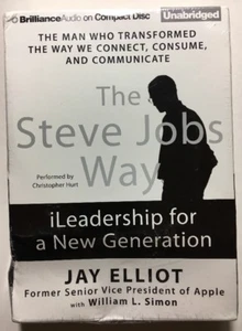 THE STEVE JOBS WAY iLeadership for a New Generation by JAY ELLIOT Audiobook 6 CD - Picture 1 of 2