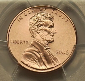 2006 Satin Lincoln Cent PCGS SP70RD, Free Shipping - Picture 1 of 4
