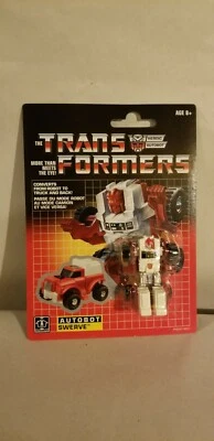 G1 GEN1 Transformers Reissue Autobot Swerve Walmart Exclusive OFF CARD OPEN - Image 1 of 2