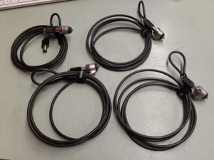 (4) Kensington Keyed Laptop Lock + Extra Key - Photo 1/2