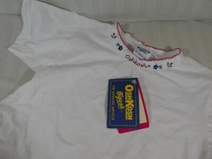 Vintage NOS Oshkosh Bgosh Shirt for Under Dress Size 6X NWT Embroidered I1 - Picture 1 of 10