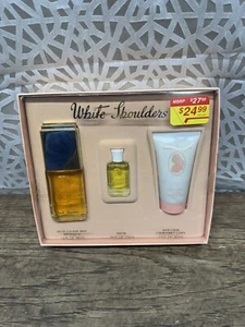 Vintage White Shoulders Gift Set Lotion Cologne NIB Parfum New Perfume - Picture 1 of 2