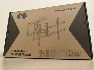Full-Motion TV Wandhalterung von USX-MOUNT; WML016-01; schwarz - Bild 1 von 9