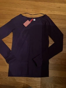 Girls or Womens sz 12 NWT H & M Purple Shirt - Picture 1 of 2