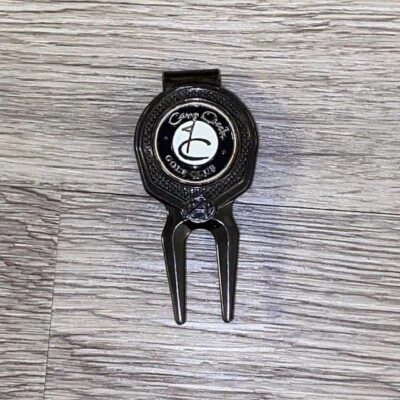 Camp Creek Golf Club Divot Tool & 1" Coin Style Golf Marker - Image 1 of 3