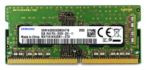 Samsung 8GB DDR4 PC4-21300 2666MHZ CL19 1Rx8 Laptop Memory RAM M471A1K43DB1-CTD - Picture 1 of 1