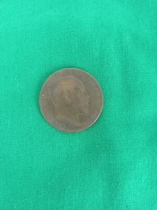 1903 King Edward VII One Penny Coin - Great Britain - Picture 1 of 4