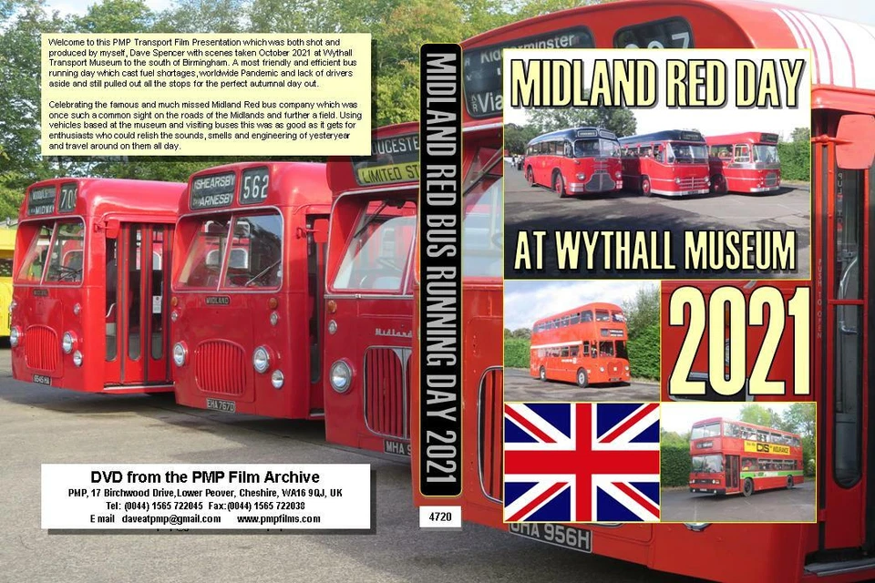 4720. Midland Red Bus Running Day. Wythall transport museum. UK. Buses. October  - Image 1 of 1