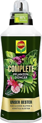 COMPO COMPLETE Pflanzendünger Universaldünger Kalzium Magnesium alle Pflanzen 1L - Bild 1 von 4
