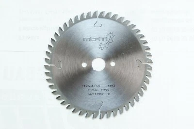 mb-m® HM Kreissägeblatt Ø160 WZ48 für z.B. Handkreissäge Festool TS 55