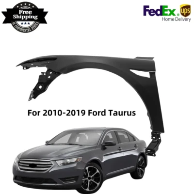 Fender Primed Steel Front Driver Side Fit For 2010-2019 Ford Taurus - Image 1 of 4