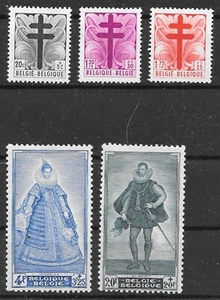 Bélgica - 1948 - COB 787/91* - Scott B462/6 - MH - - Imagen 1 de 1